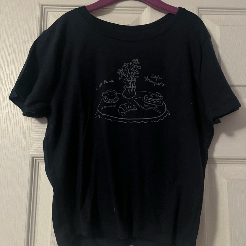 Hollister Navy Tee